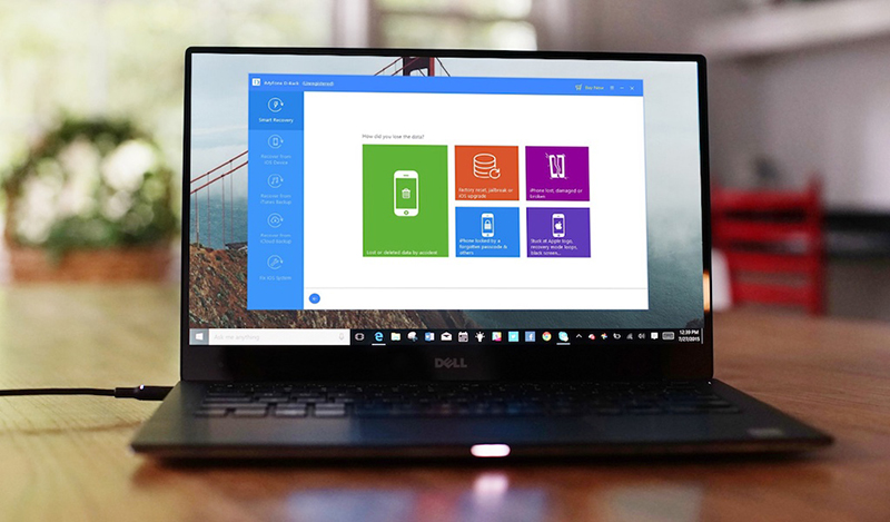 Ứng dụng iMyFone D-Back trên máy tính